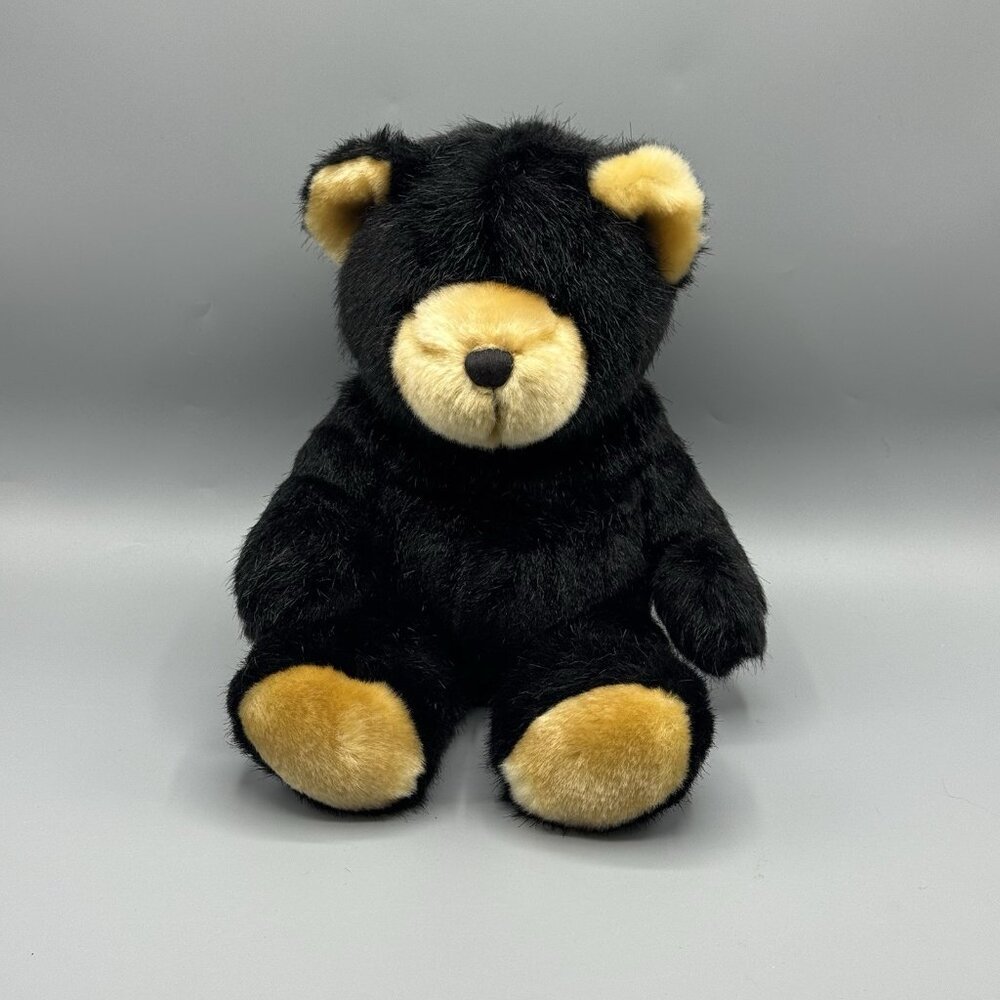 It's All Greek To Me Black Teddy Bear Plush 13"